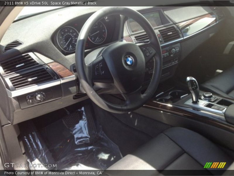 Space Gray Metallic / Black 2011 BMW X5 xDrive 50i