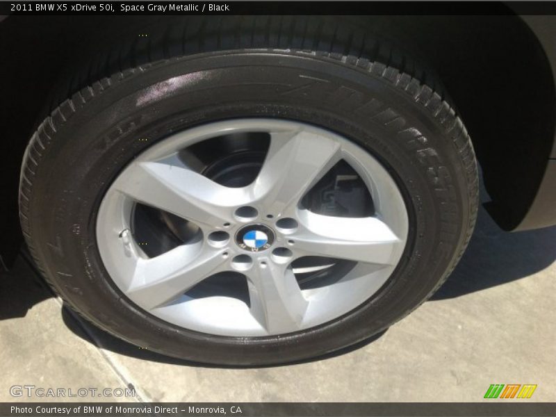Space Gray Metallic / Black 2011 BMW X5 xDrive 50i