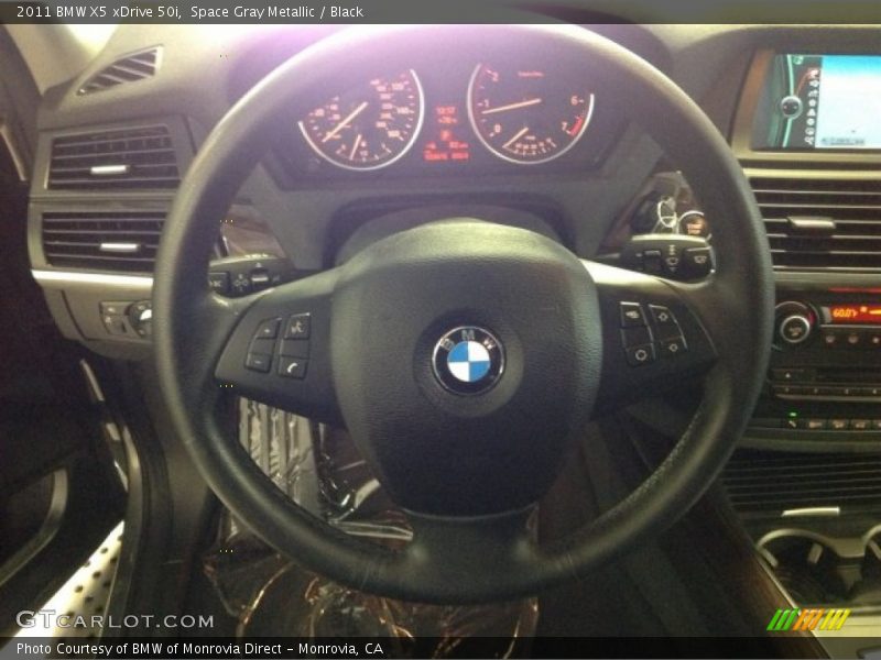 Space Gray Metallic / Black 2011 BMW X5 xDrive 50i