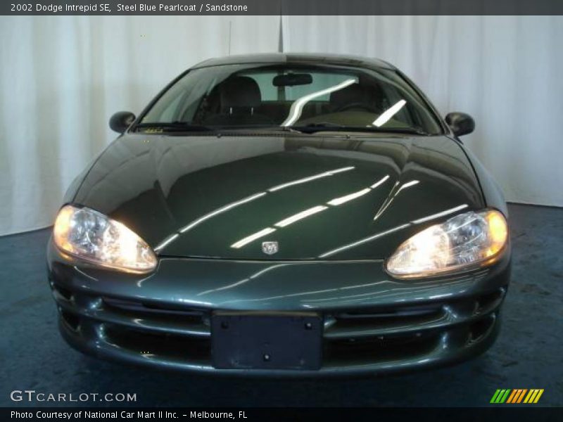 Steel Blue Pearlcoat / Sandstone 2002 Dodge Intrepid SE