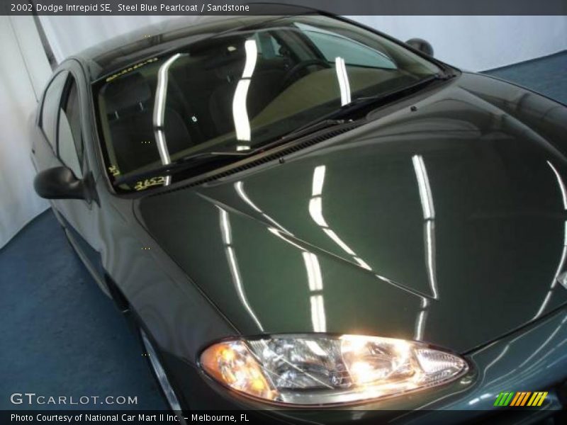 Steel Blue Pearlcoat / Sandstone 2002 Dodge Intrepid SE