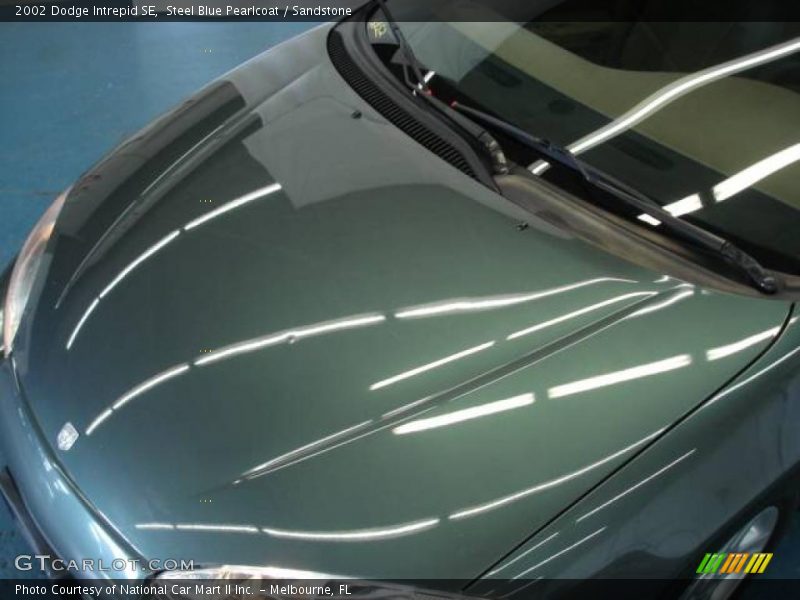 Steel Blue Pearlcoat / Sandstone 2002 Dodge Intrepid SE