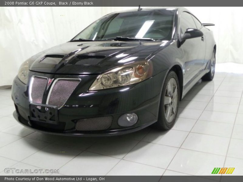 Black / Ebony Black 2008 Pontiac G6 GXP Coupe