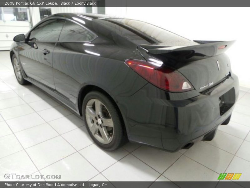 Black / Ebony Black 2008 Pontiac G6 GXP Coupe