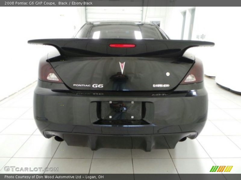 Black / Ebony Black 2008 Pontiac G6 GXP Coupe
