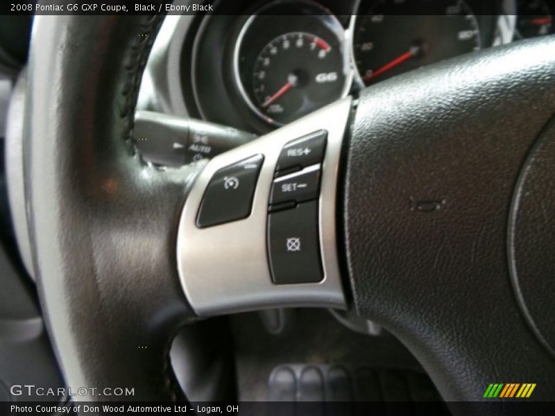 Black / Ebony Black 2008 Pontiac G6 GXP Coupe