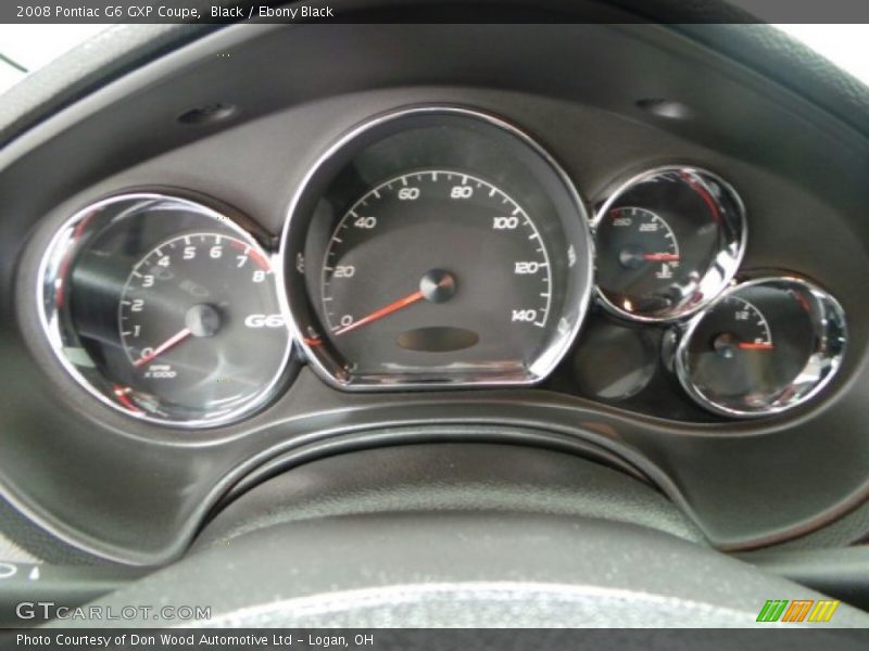 Black / Ebony Black 2008 Pontiac G6 GXP Coupe