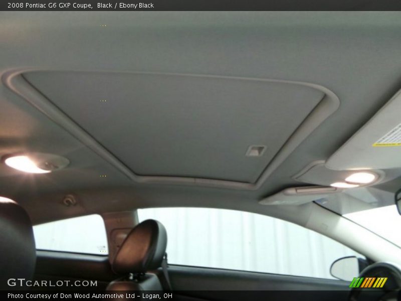 Black / Ebony Black 2008 Pontiac G6 GXP Coupe