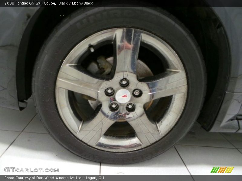 Black / Ebony Black 2008 Pontiac G6 GXP Coupe