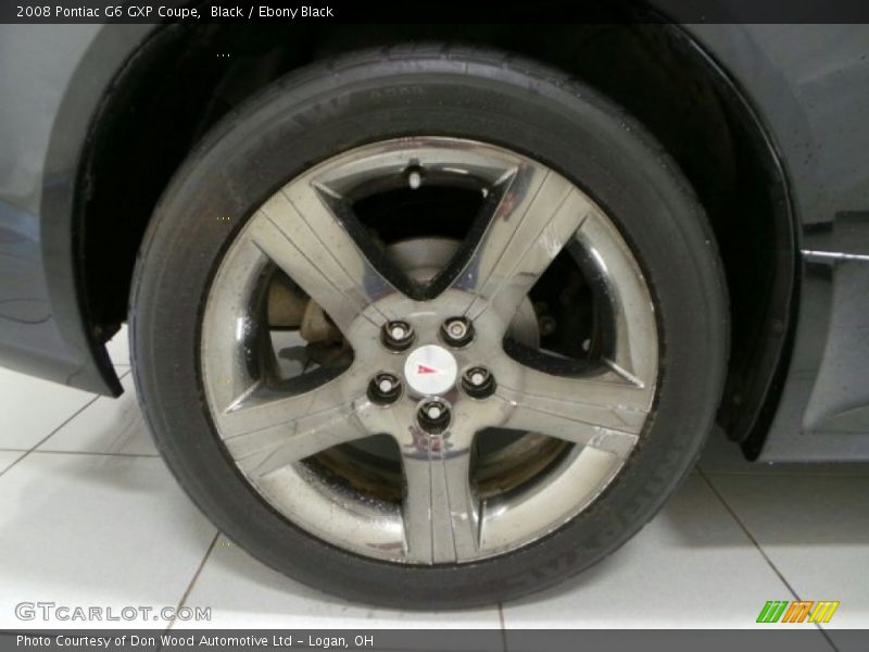 Black / Ebony Black 2008 Pontiac G6 GXP Coupe