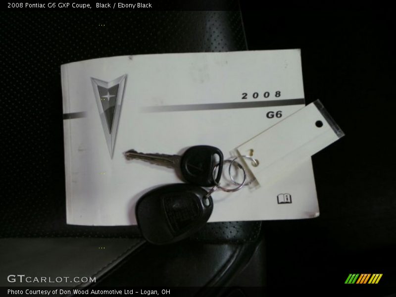 Black / Ebony Black 2008 Pontiac G6 GXP Coupe