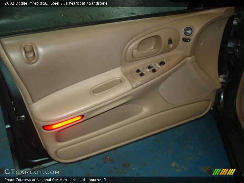 Steel Blue Pearlcoat / Sandstone 2002 Dodge Intrepid SE