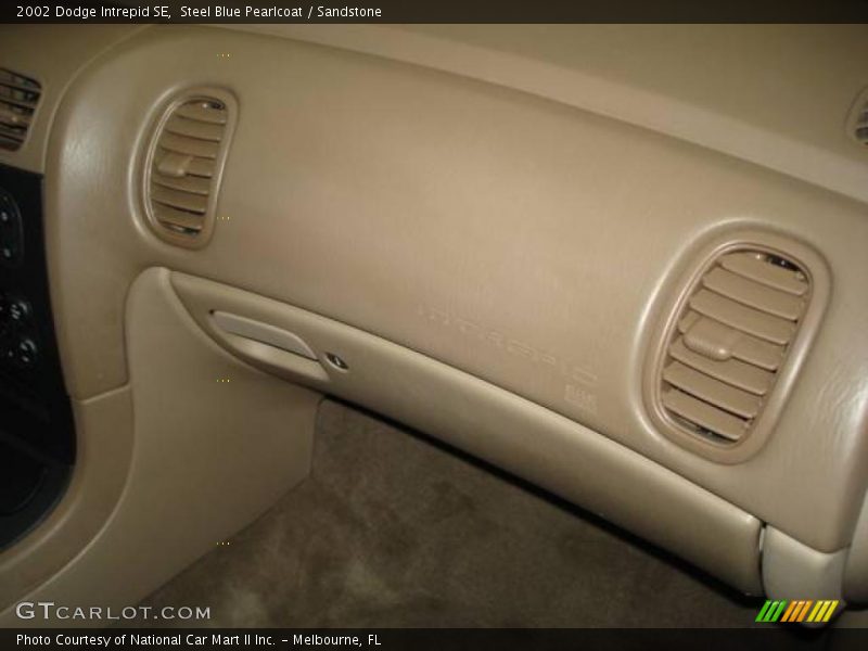 Steel Blue Pearlcoat / Sandstone 2002 Dodge Intrepid SE