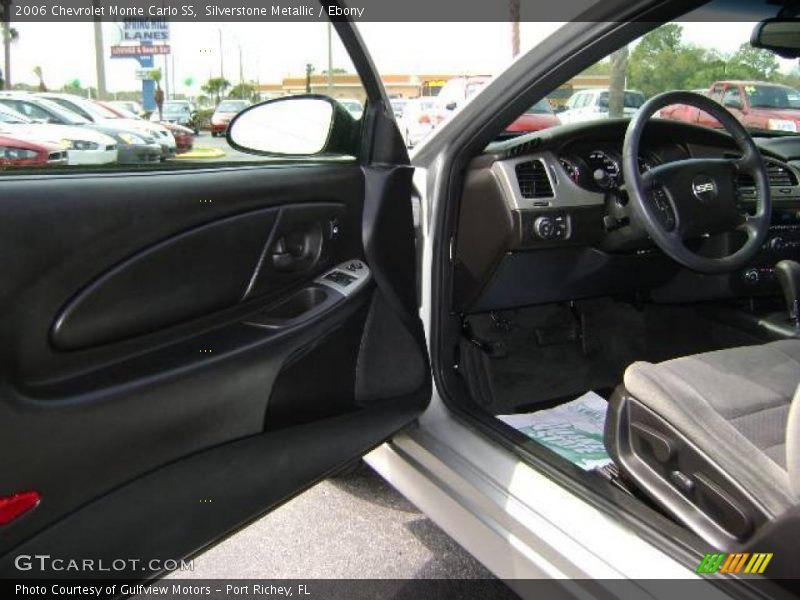 Silverstone Metallic / Ebony 2006 Chevrolet Monte Carlo SS