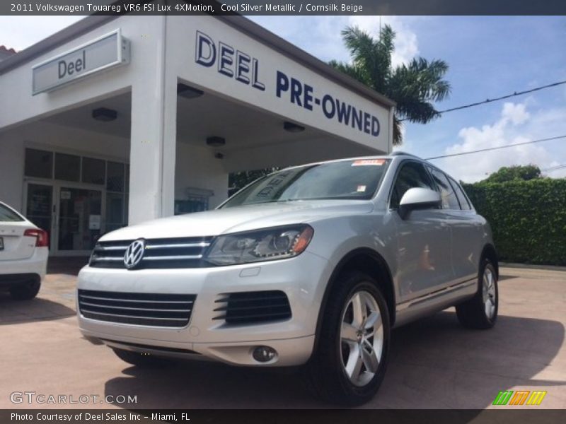 Cool Silver Metallic / Cornsilk Beige 2011 Volkswagen Touareg VR6 FSI Lux 4XMotion