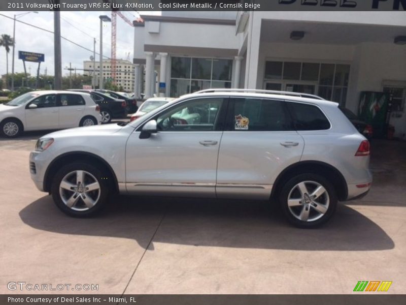 Cool Silver Metallic / Cornsilk Beige 2011 Volkswagen Touareg VR6 FSI Lux 4XMotion