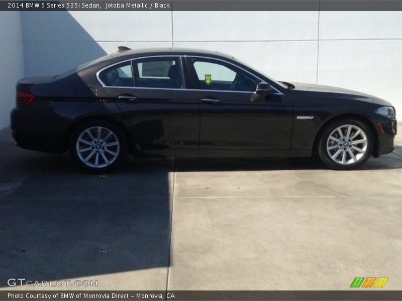 Jotoba Metallic / Black 2014 BMW 5 Series 535i Sedan