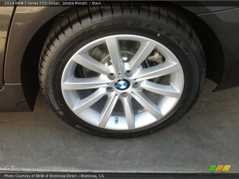 Jotoba Metallic / Black 2014 BMW 5 Series 535i Sedan