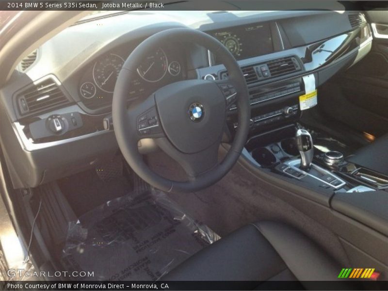 Jotoba Metallic / Black 2014 BMW 5 Series 535i Sedan