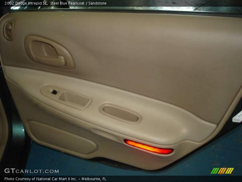 Steel Blue Pearlcoat / Sandstone 2002 Dodge Intrepid SE