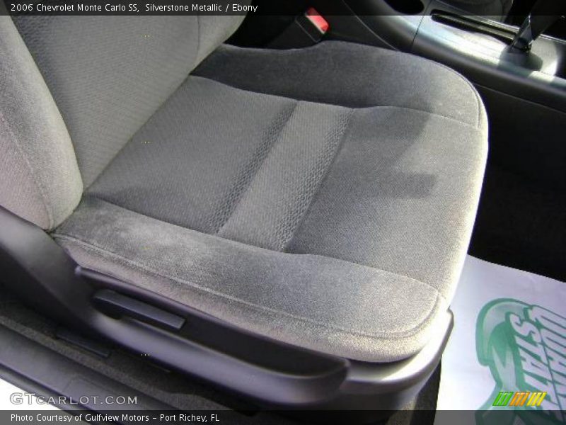 Silverstone Metallic / Ebony 2006 Chevrolet Monte Carlo SS