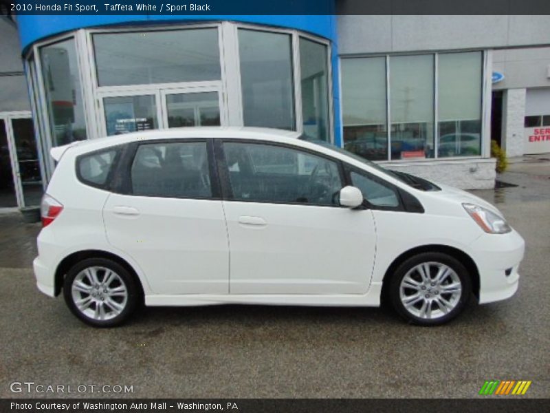 Taffeta White / Sport Black 2010 Honda Fit Sport