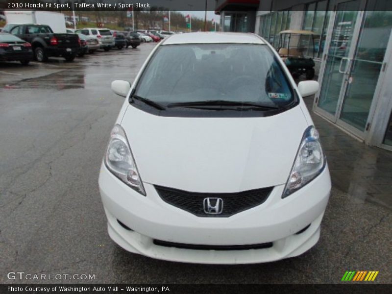 Taffeta White / Sport Black 2010 Honda Fit Sport