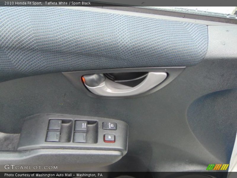 Taffeta White / Sport Black 2010 Honda Fit Sport
