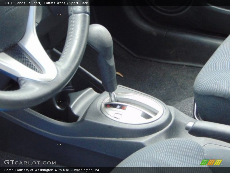 Taffeta White / Sport Black 2010 Honda Fit Sport