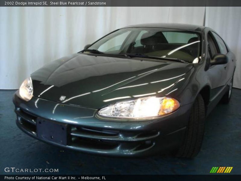 Steel Blue Pearlcoat / Sandstone 2002 Dodge Intrepid SE