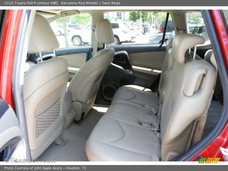 Barcelona Red Metallic / Sand Beige 2010 Toyota RAV4 Limited 4WD