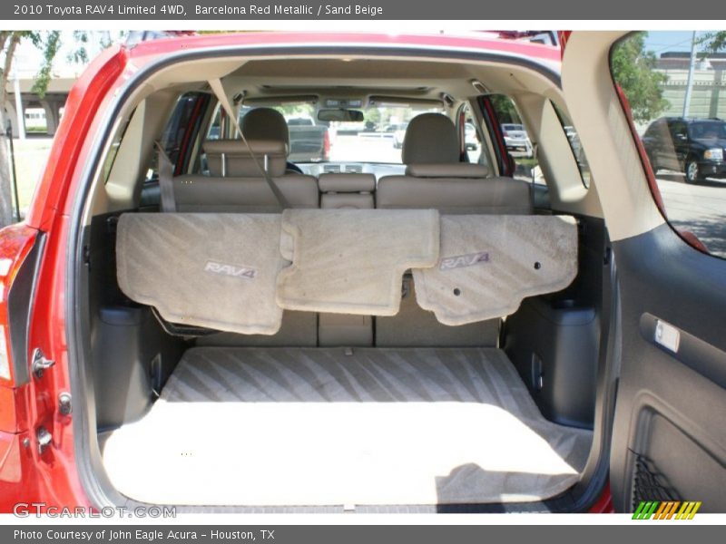 Barcelona Red Metallic / Sand Beige 2010 Toyota RAV4 Limited 4WD
