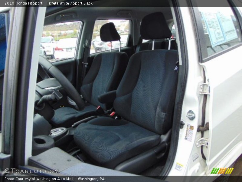 Taffeta White / Sport Black 2010 Honda Fit Sport
