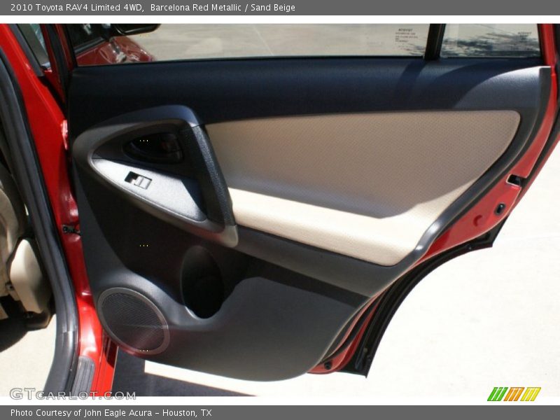 Barcelona Red Metallic / Sand Beige 2010 Toyota RAV4 Limited 4WD