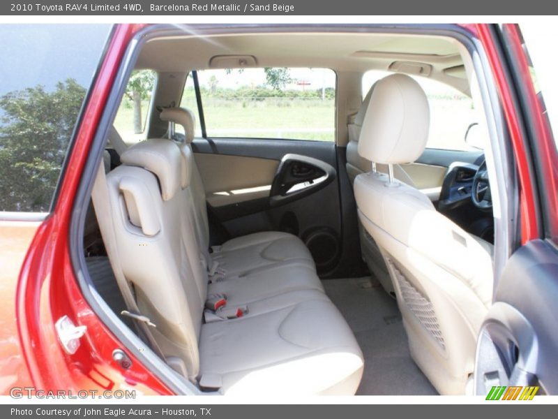 Barcelona Red Metallic / Sand Beige 2010 Toyota RAV4 Limited 4WD