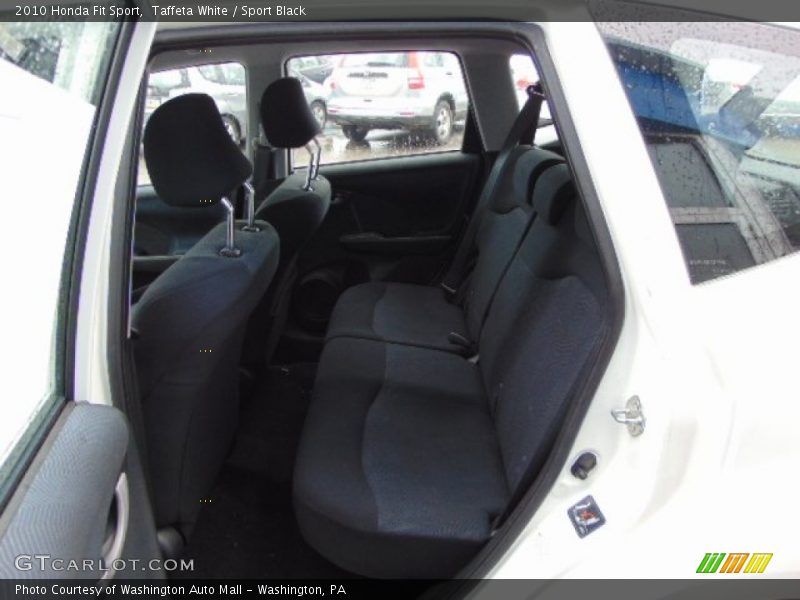 Taffeta White / Sport Black 2010 Honda Fit Sport