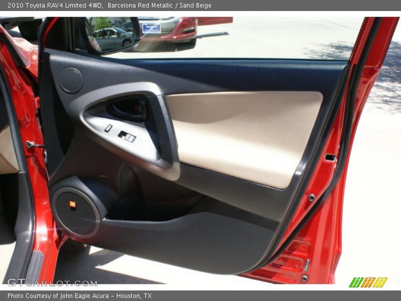 Barcelona Red Metallic / Sand Beige 2010 Toyota RAV4 Limited 4WD