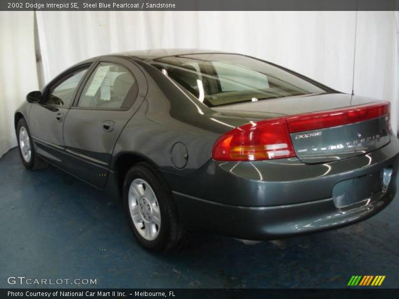 Steel Blue Pearlcoat / Sandstone 2002 Dodge Intrepid SE