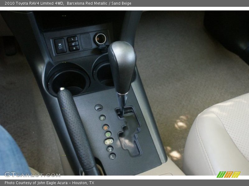 Barcelona Red Metallic / Sand Beige 2010 Toyota RAV4 Limited 4WD