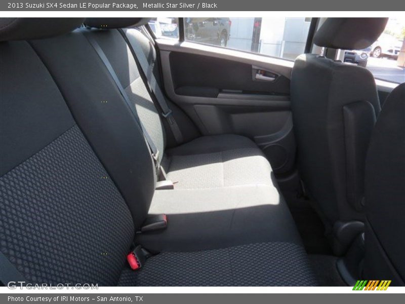 Metallic Star Silver / Black 2013 Suzuki SX4 Sedan LE Popular Package