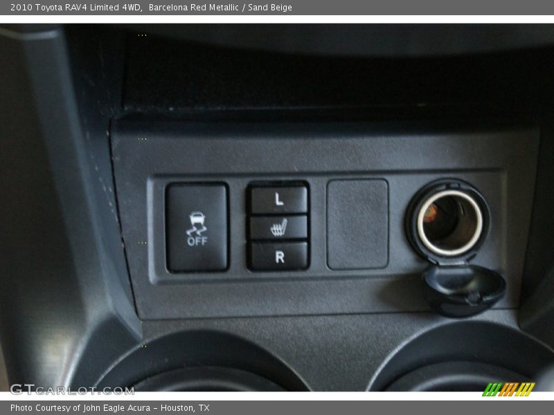 Barcelona Red Metallic / Sand Beige 2010 Toyota RAV4 Limited 4WD