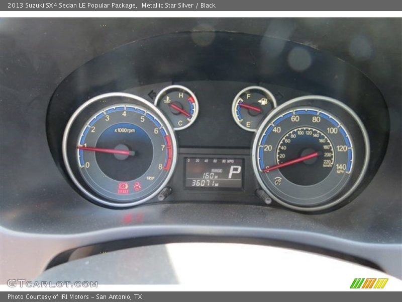  2013 SX4 Sedan LE Popular Package Sedan LE Popular Package Gauges