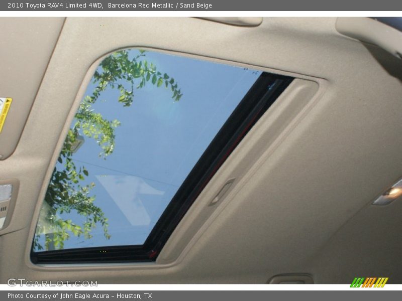 Barcelona Red Metallic / Sand Beige 2010 Toyota RAV4 Limited 4WD