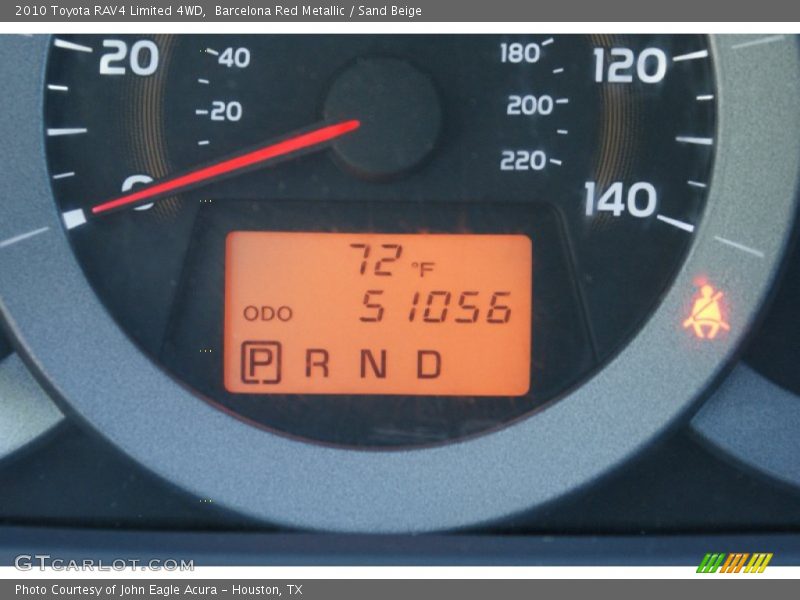 Barcelona Red Metallic / Sand Beige 2010 Toyota RAV4 Limited 4WD