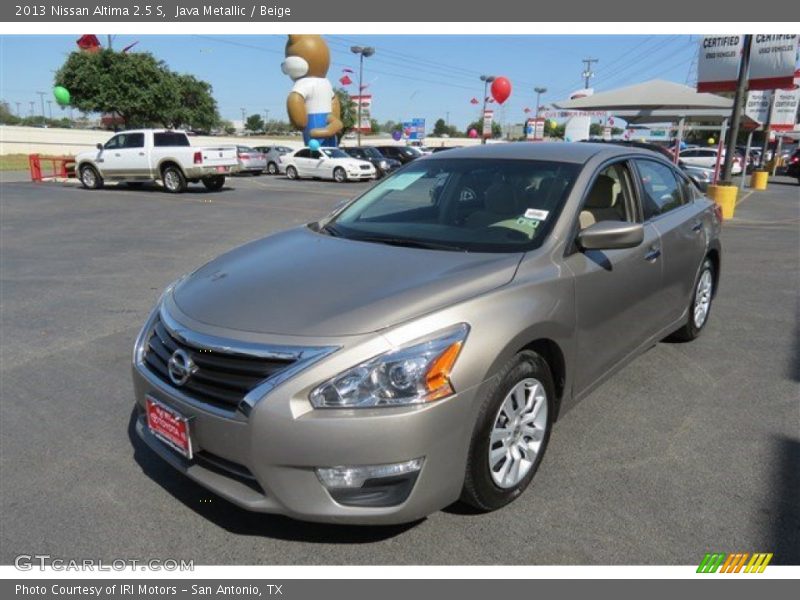 Java Metallic / Beige 2013 Nissan Altima 2.5 S