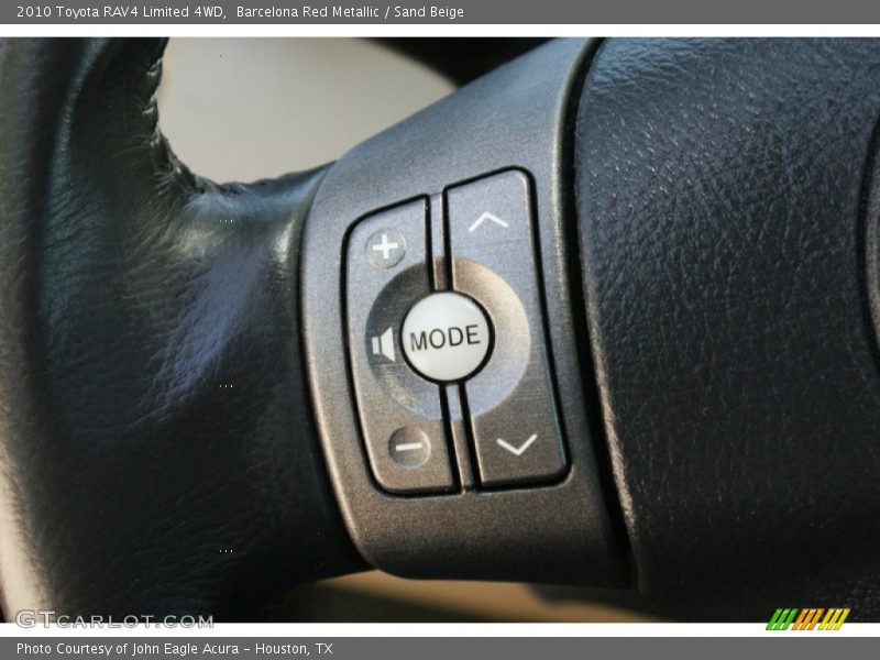 Barcelona Red Metallic / Sand Beige 2010 Toyota RAV4 Limited 4WD