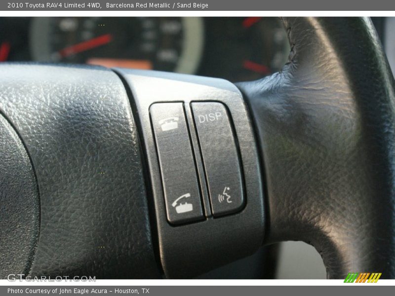 Barcelona Red Metallic / Sand Beige 2010 Toyota RAV4 Limited 4WD