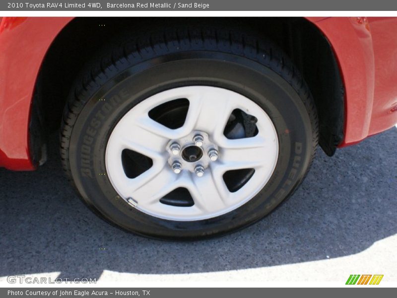 Barcelona Red Metallic / Sand Beige 2010 Toyota RAV4 Limited 4WD
