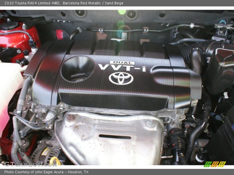 Barcelona Red Metallic / Sand Beige 2010 Toyota RAV4 Limited 4WD
