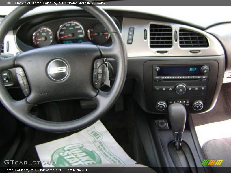 Silverstone Metallic / Ebony 2006 Chevrolet Monte Carlo SS